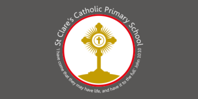 St Clare's Catholic Primary School logo